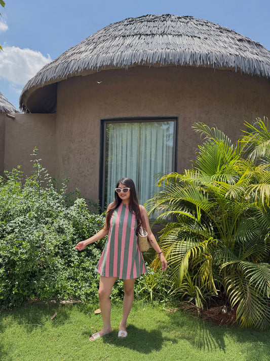 Watermelon Stripes Dress