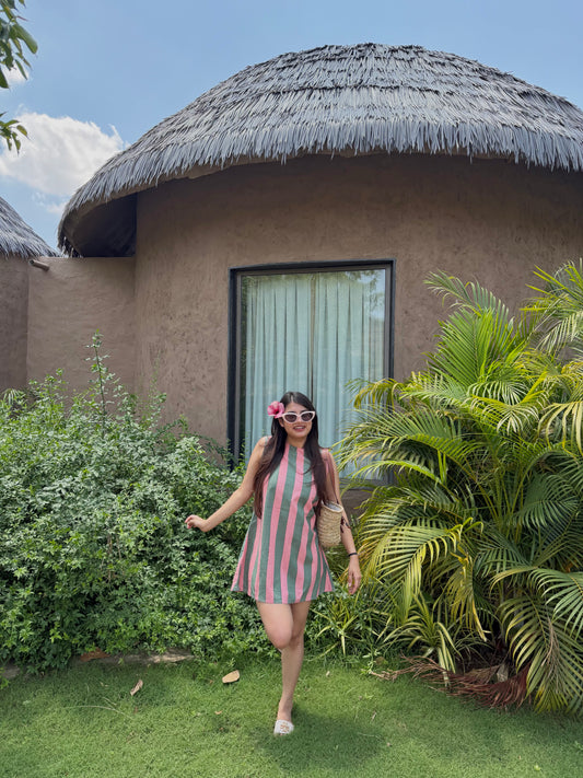 Watermelon Stripes Dress